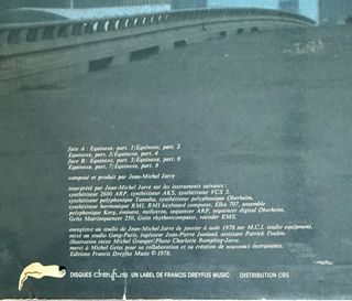 Vinilo Jean Michel Jarre - Equinoxe