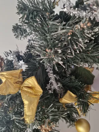 Albero di Natale dorato
