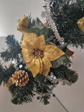 Albero di Natale dorato