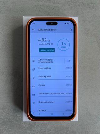 Teléfono i17 Pro Max Naranja