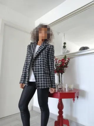 Chaqueta tweed Mango