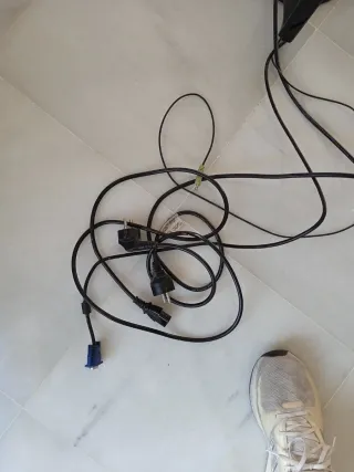 Pantalla de ordenador negra