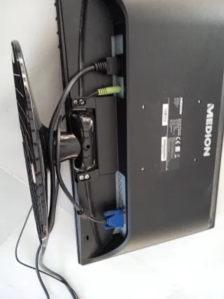 Pantalla de ordenador negra