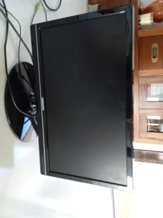 Pantalla de ordenador negra