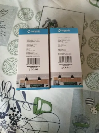 Pack 2 Bombillas LED RGB Superia OverSmart