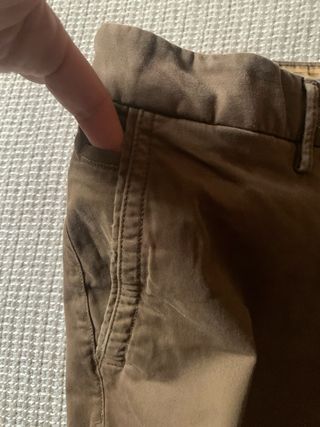 Pantalón chino Massimo Dutti marrón