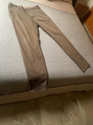 Pantalón chino Massimo Dutti marrón