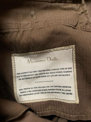 Pantalón chino Massimo Dutti marrón