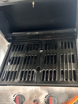 Barbacoa de gas butano