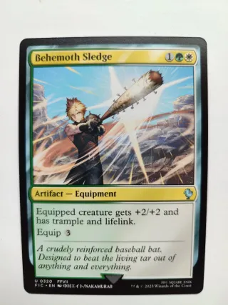 Carta Magic The Gathering Behemoth Sledge