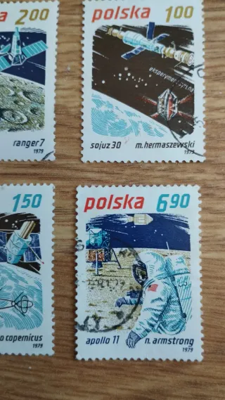 Sellos Polonia Espacio - lote 51