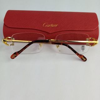 Gafas Cartier Signature C doradas originales