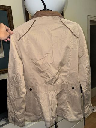 Chaqueta casual en beige y Marrón Mujer (S - M)