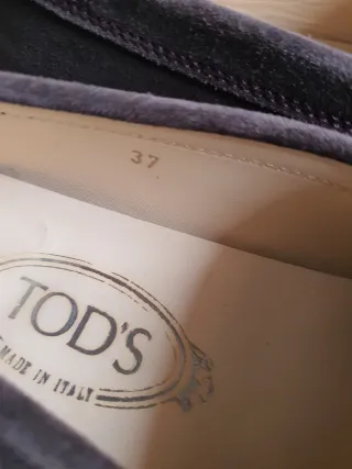 Mocasines Tod's Suede Mujer Talla 37