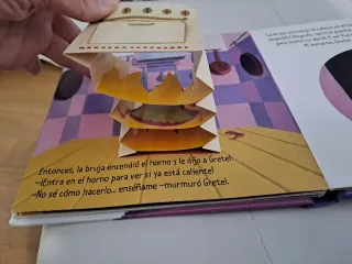 Hansel y Gretel: Con texturas en el interior