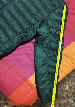 Chaqueta Lacoste verde acolchada