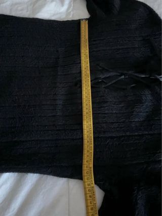 Maglioncino Miss Sixty nero con laccetti Vintage