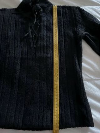 Maglioncino Miss Sixty nero con laccetti Vintage