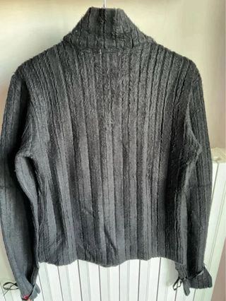 Maglioncino Miss Sixty nero con laccetti Vintage