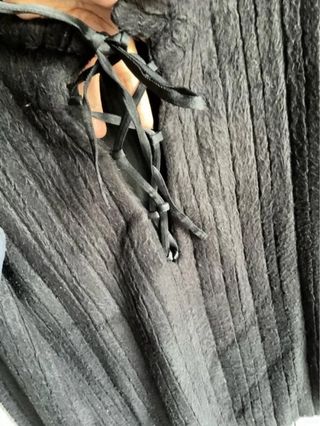 Maglioncino Miss Sixty nero con laccetti Vintage