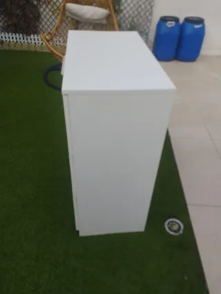 Cómoda 3 cajones Ikea blanca