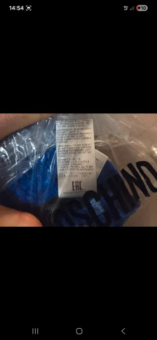 Costume Moschino Swim Uomo Blu