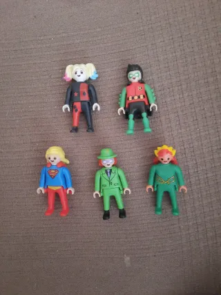 Figuras Playmobil Huevo Kinder DC Comics