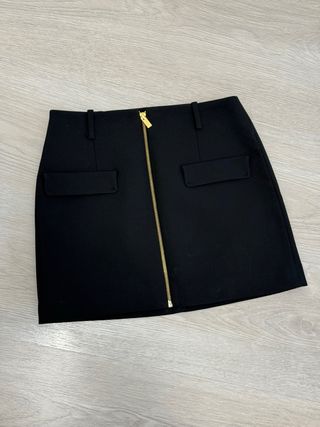 Falda Mango Negra Talla S