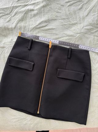 Falda Mango Negra Talla S