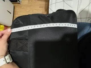 Maleta de viaje pequeña negra 20x40x27 cm ruedas