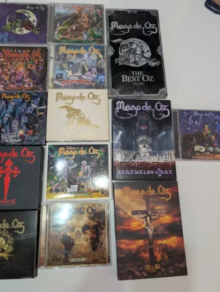 Discografia Mago de Oz en perfectas condiciones.