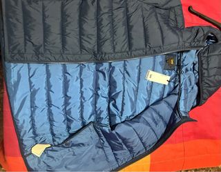 Chaqueta Lee acolchada azul marino