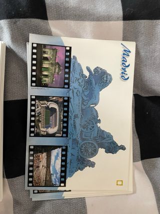 Lote Postales Madrid y Cuenca