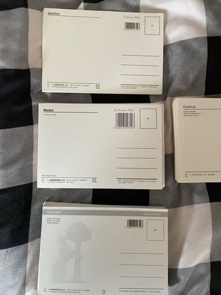 Lote Postales Madrid y Cuenca