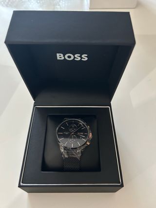 Reloj Hugo Boss Negro y Dorado