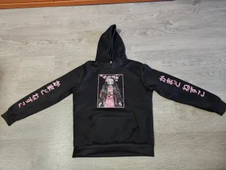 Sudadera Kimetsu Demon Slayer Nezuko Negra