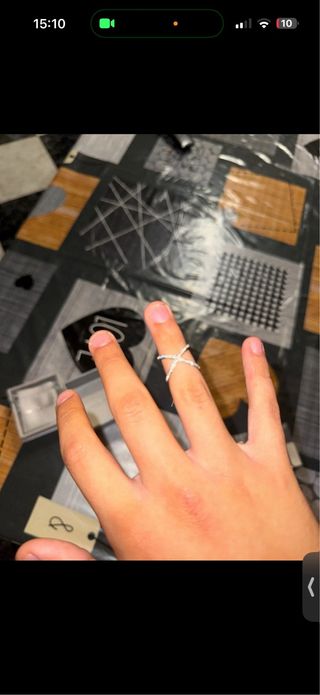 Anillo Michael Kors Plata Cristales