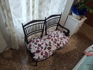 Canapé Art Decó Antiguo