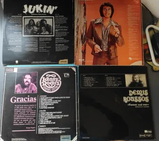 Lote 5 Vinilos de artistas Internacionales