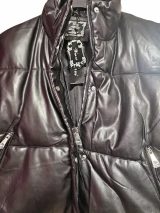 Chaleco acolchado negro