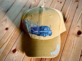 Gorra estilo americano tráiler camión