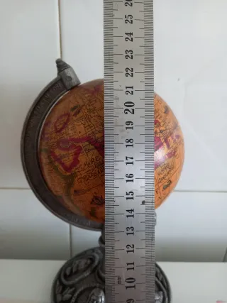 Globo Terrestre Base Metálica