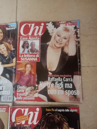 Lotto di 18 riviste 'Chi 'italiane