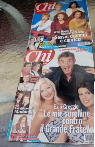 Lotto di 18 riviste 'Chi 'italiane