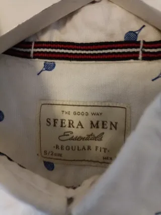 Lote Camisa Blanca y Camiseta Rayas