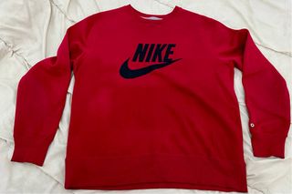 Sudadera Nike Roja Talla XL