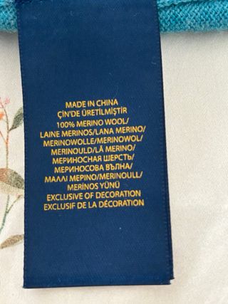 Jersey verde Ralph Lauren en lana merino Talla M