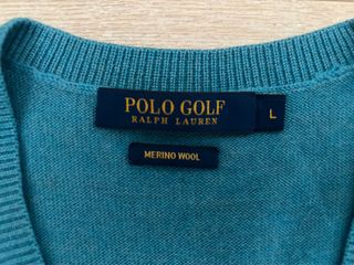 Jersey verde Ralph Lauren en lana merino Talla M