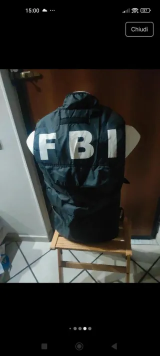 Gilet Cosplay FBI