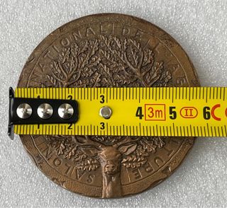 Medalla Bronce francesa - Ciervo